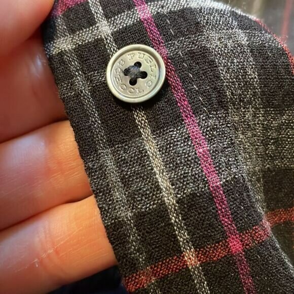 Public School New York Plaid Midi Dress - Picture 9 of 10